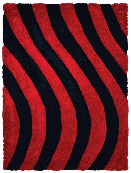 United Weavers Finesse Streamer Red (2100-21630) Rugs.