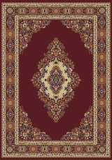United Weavers Manhattan Cathedral Burgundy (940-35334) Rugs.