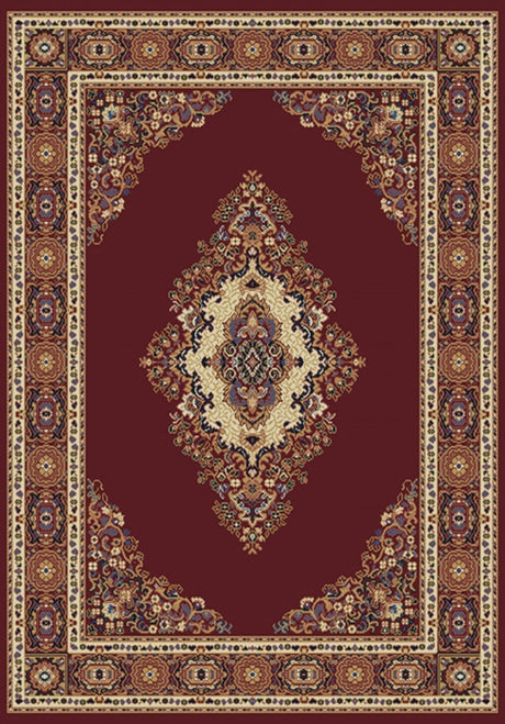 United Weavers Manhattan Cathedral Burgundy (940-35334) Rugs.