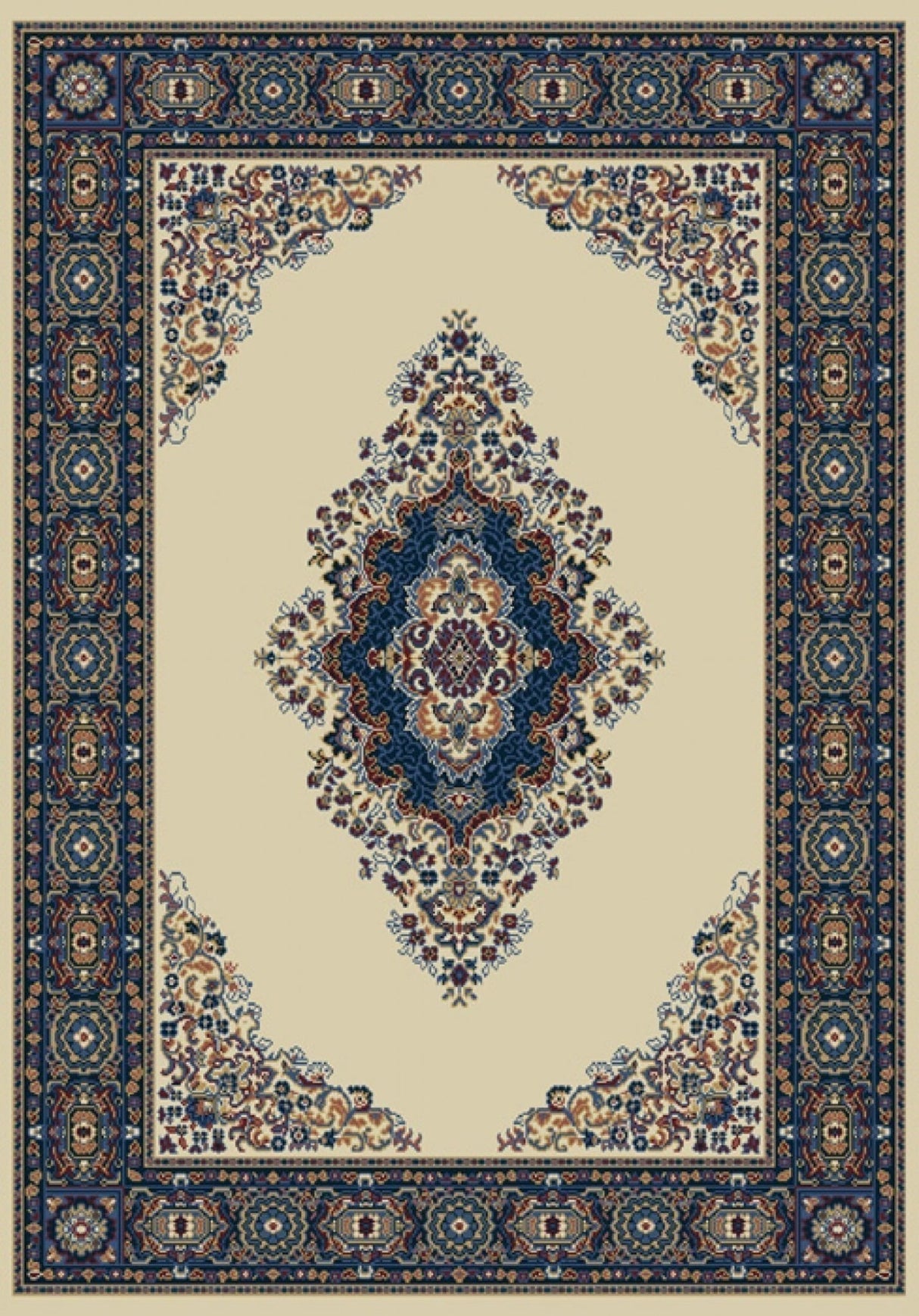 United Weavers Manhattan Cathedral Cream (940-35397) Rugs.