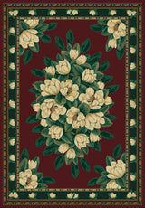 United Weavers Manhattan Magnolia Burgundy (940-37034) Rugs.