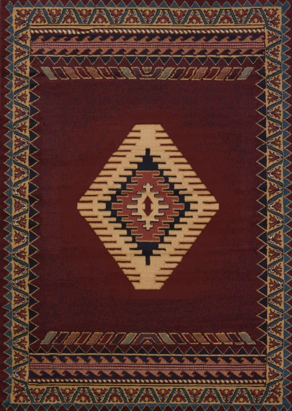 United Weavers Manhattan Tucson Burgundy (940-27034) Rugs.