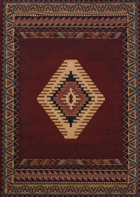 United Weavers Manhattan Tucson Burgundy (940-27034) Rugs.
