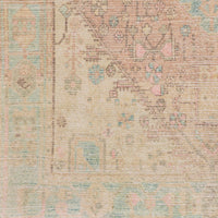 Surya Unique Unq-2305 Bright Pink, Lime, Charcoal, Beige Area Rug