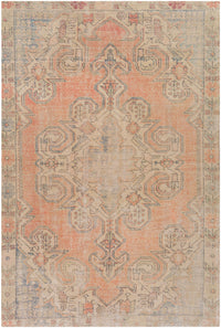 Surya Unique Unq-2307 Peach, Beige, Cream, Lime Area Rug