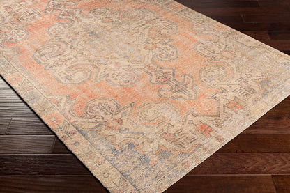 Surya Unique Unq-2307 Peach, Beige, Cream, Lime Area Rug