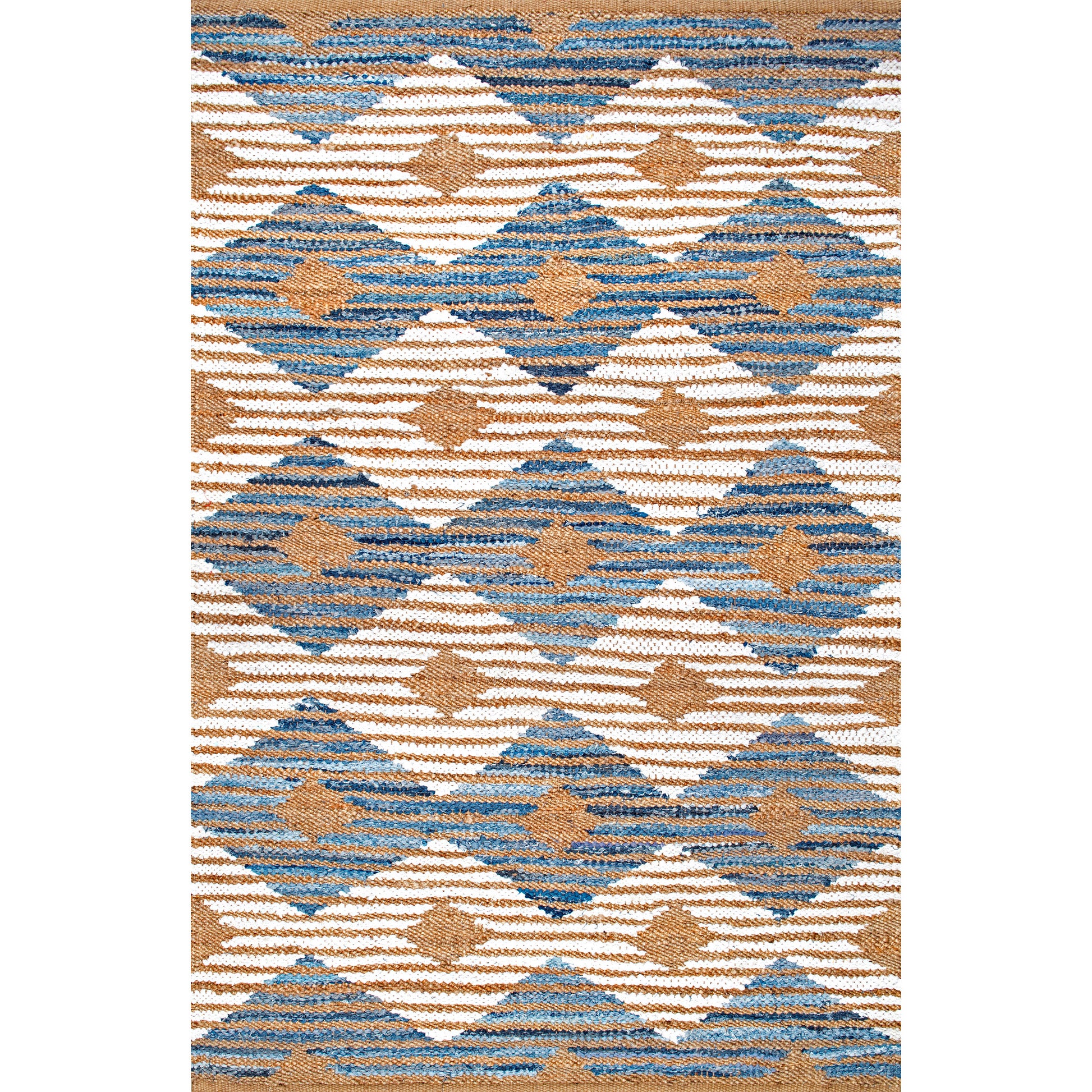 Nuloom Marla Denim And Nma1416A Off White Area Rug