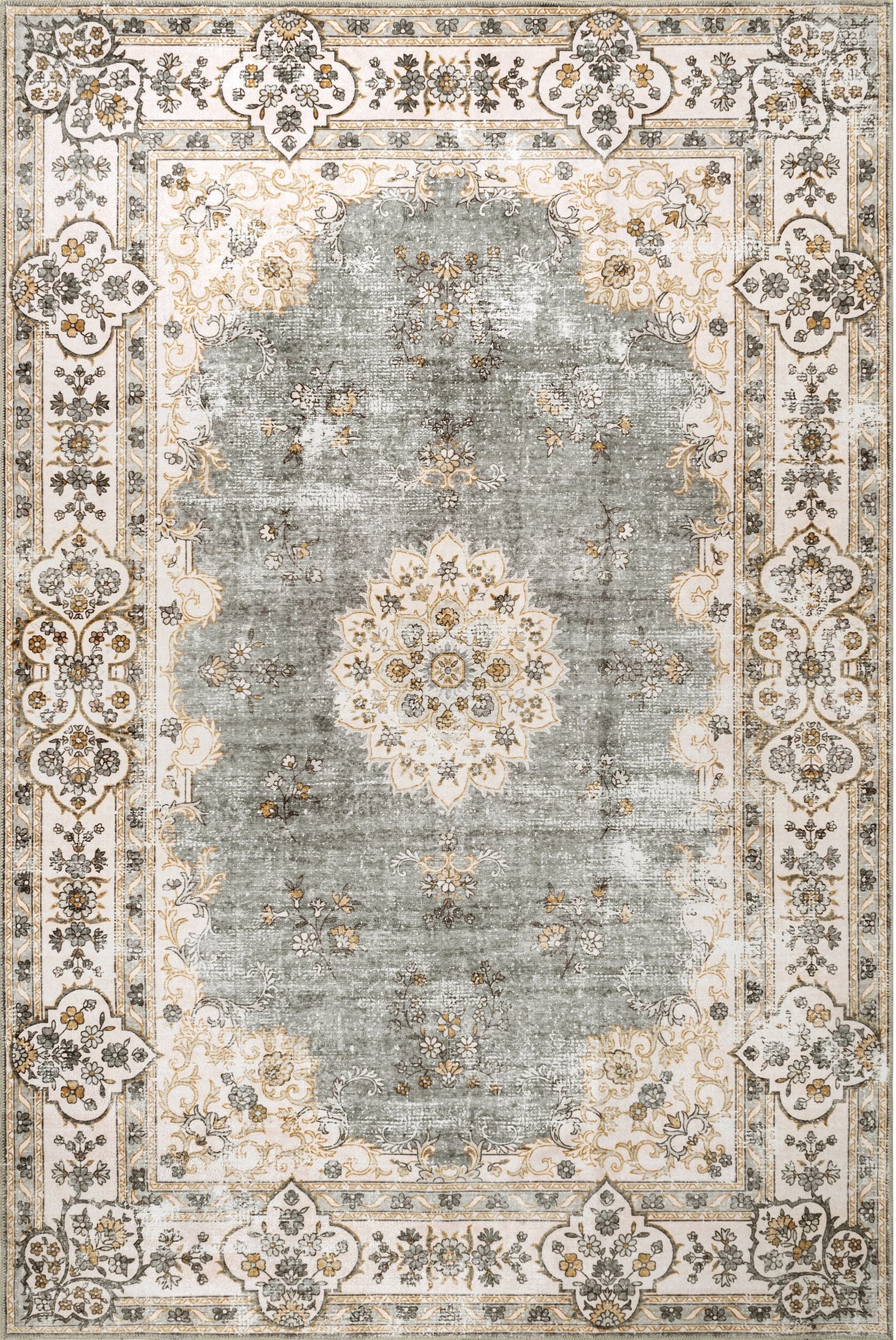 AreaRugs.com Wavaj Nwa1041C Light Gray Area Rug