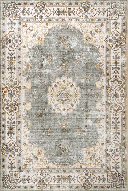 AreaRugs.com Wavaj Nwa1041C Light Gray Area Rug