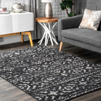 Nuloom Nox Tribal Nno1749A Black Area Rug