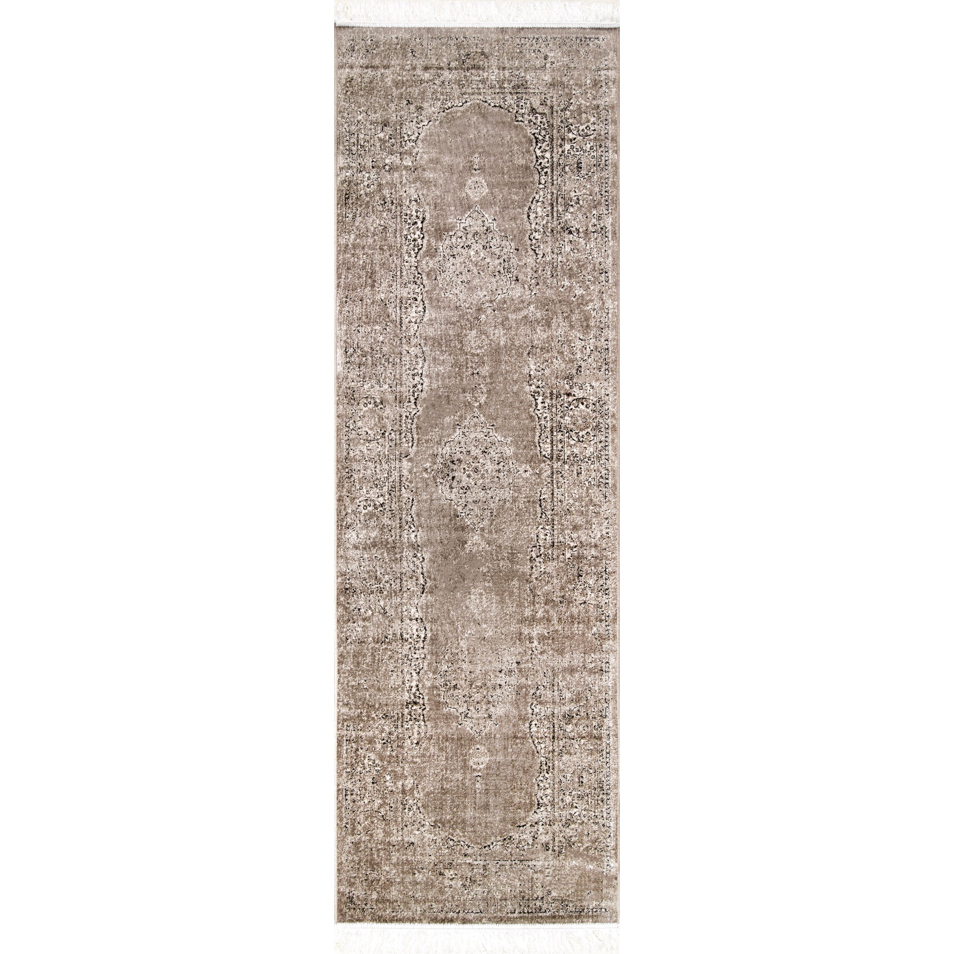 Nuloom Vintage Cantrell Nvi1631D Light Brown Area Rug