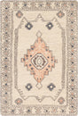 Surya Urfa Urf-2302 Peach, Camel, Cream, Light Gray Rugs.