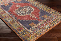 Surya Urfa Urf-2305 Garnet, Rose, Camel, Charcoal Area Rug