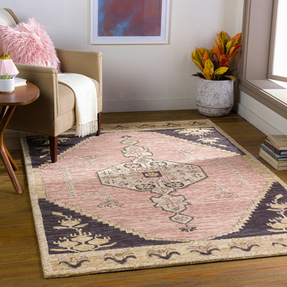 Surya Urfa Urf-2306 Blush, Camel, Beige, Khaki Area Rug