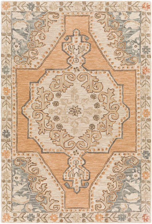 Surya Urfa Urf-2308 Beige, Khaki, Camel, Peach Area Rug