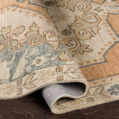 Surya Urfa Urf-2308 Beige, Khaki, Camel, Peach Area Rug