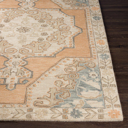 Surya Urfa Urf-2308 Beige, Khaki, Camel, Peach Area Rug