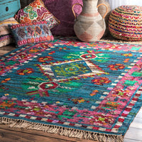 Nuloom Lashon Nla3350A Blue Area Rug