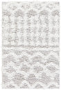 Surya Urban Shag Usg-2310 White, Light Gray Rug.