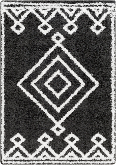 Surya Urban Shag Usg-2313 Black Rug.