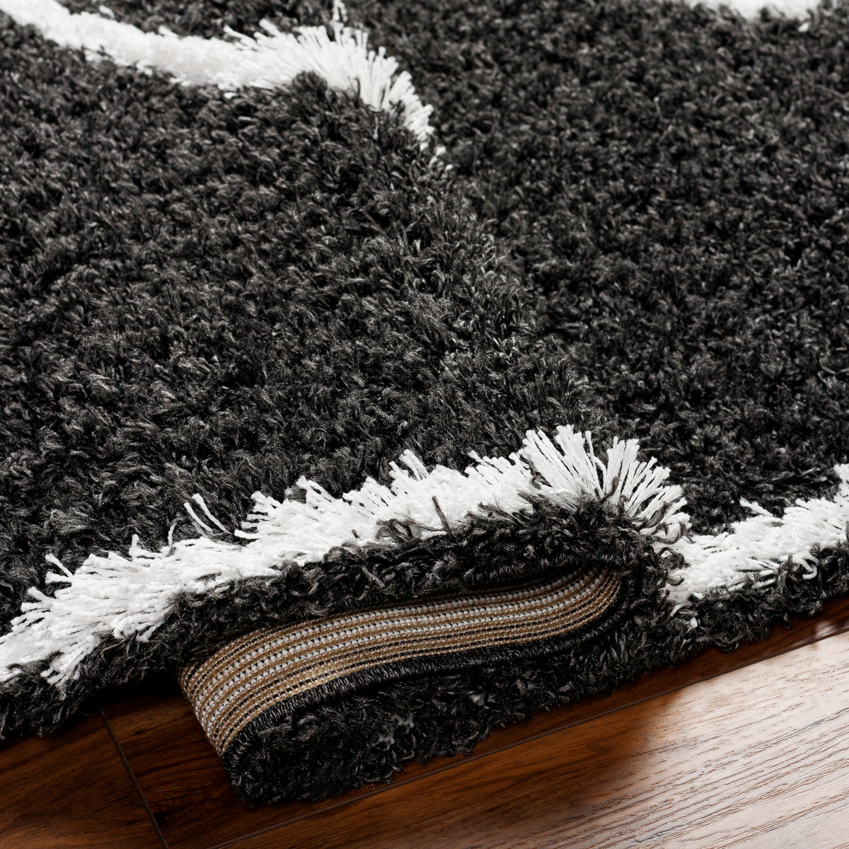 Surya Urban Shag Usg-2313 Black Rug.
