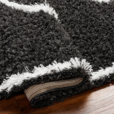 Surya Urban Shag Usg-2313 Black Rug.