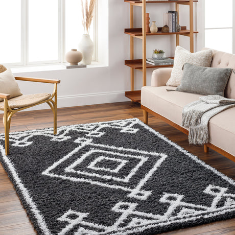 Surya Urban Shag Usg-2313 Black Rug.