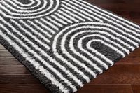 Surya Urban Shag Usg-2318 Black Area Rug