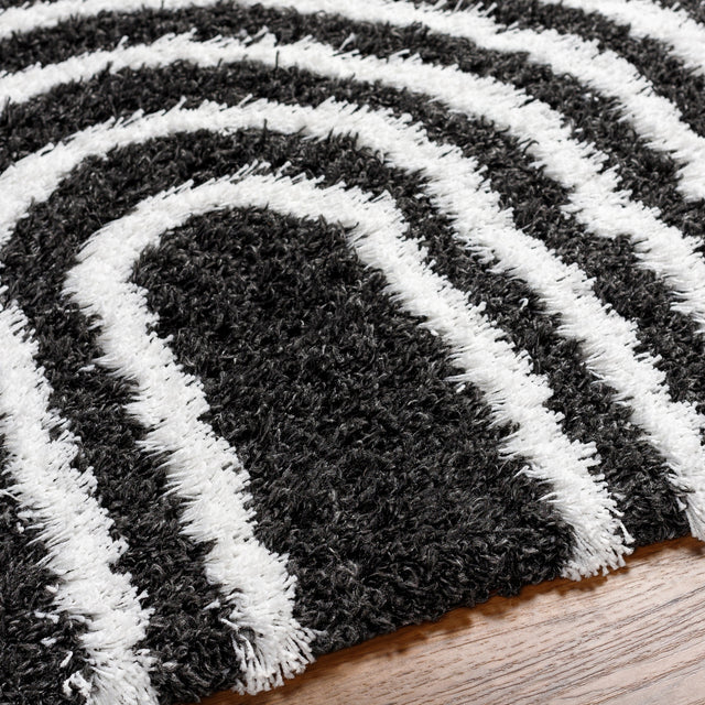 Surya Urban Shag Usg-2318 Black Rug.