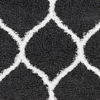 Surya Urban Shag Usg-2322 Black Area Rug