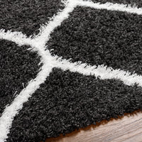 Surya Urban Shag Usg-2322 Black Area Rug