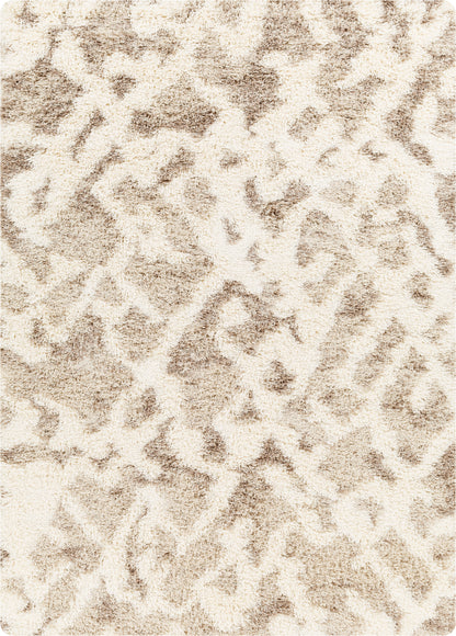 Surya Urban Shag Usg-2323 Tan & Ivory Area Rug