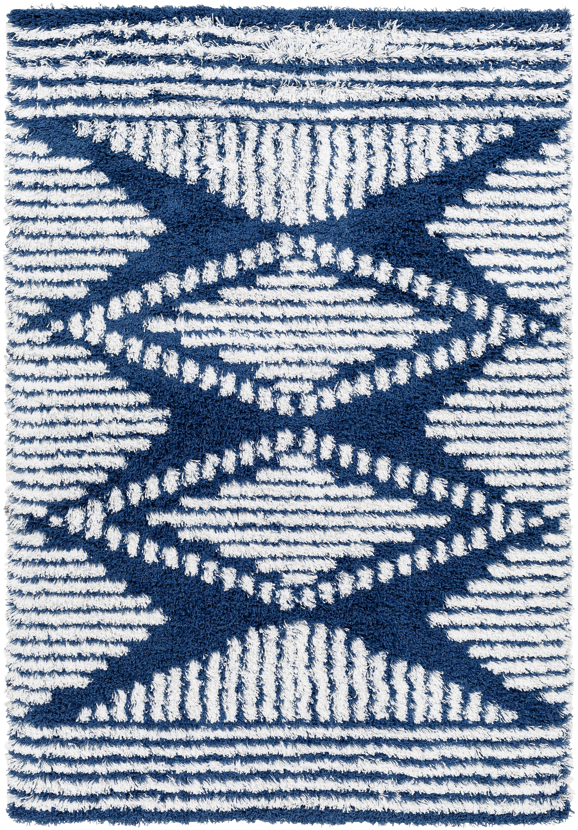 Surya Urban Shag Usg-2328 Blue Area Rug