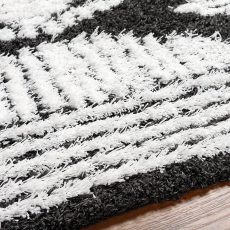 Surya Urban Shag Usg-2329 Black Rug.