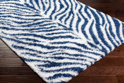 Surya Urban Shag Usg-2335 Blue Area Rug