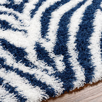 Surya Urban Shag Usg-2335 Blue Area Rug