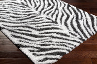 Surya Urban Shag Usg-2336 Black Area Rug