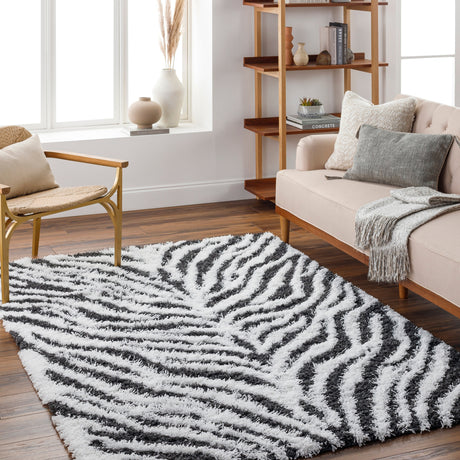 Surya Urban Shag Usg-2336 Black Rug.