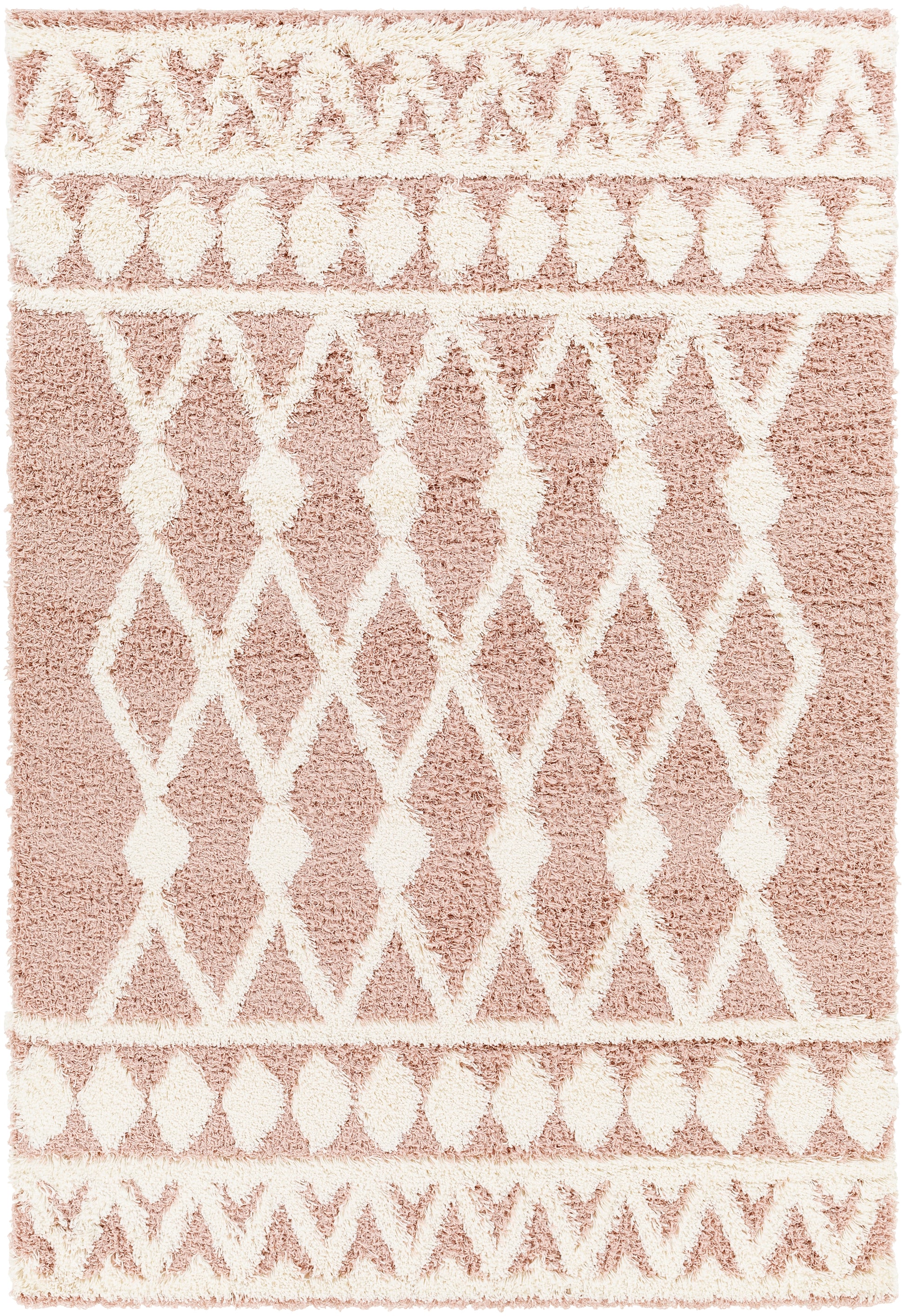 Surya Urban Shag Usg-2337 Pink Area Rug