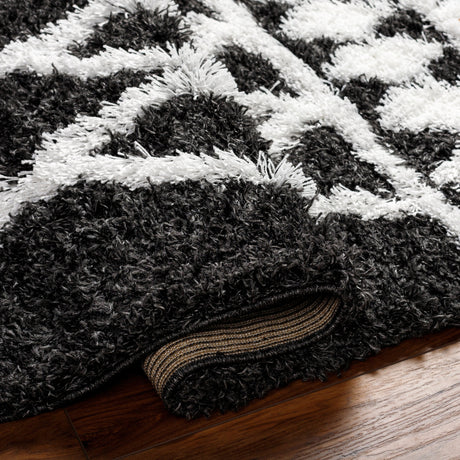 Surya Urban Shag Usg-2338 Black Rug.