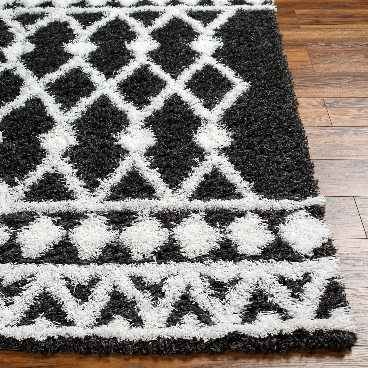 Surya Urban Shag Usg-2338 Black Rug.