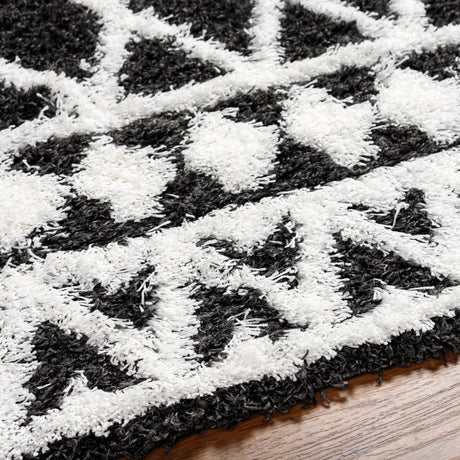 Surya Urban Shag Usg-2338 Black Rug.