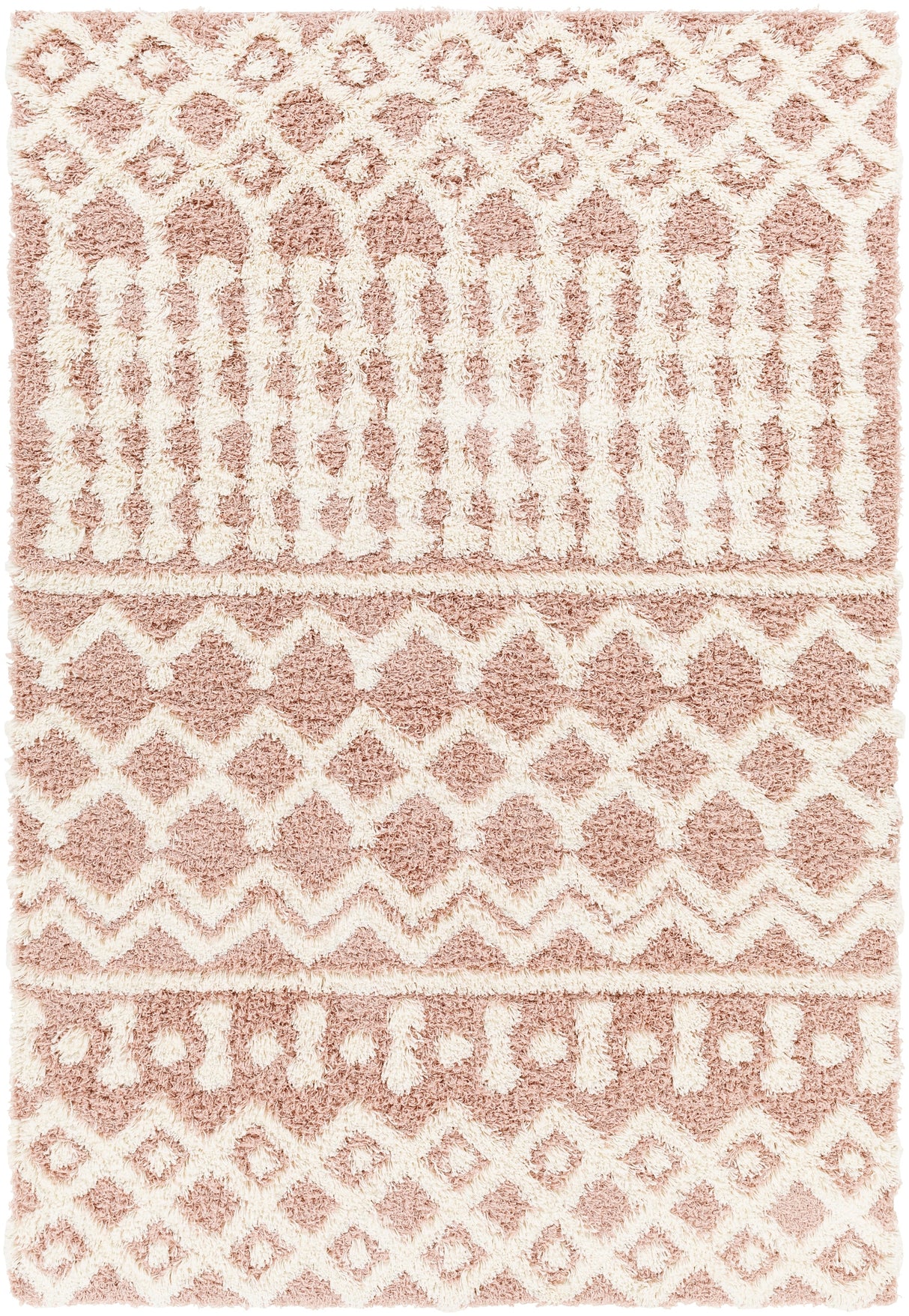 Surya Urban Shag Usg-2339 Pink Rug.