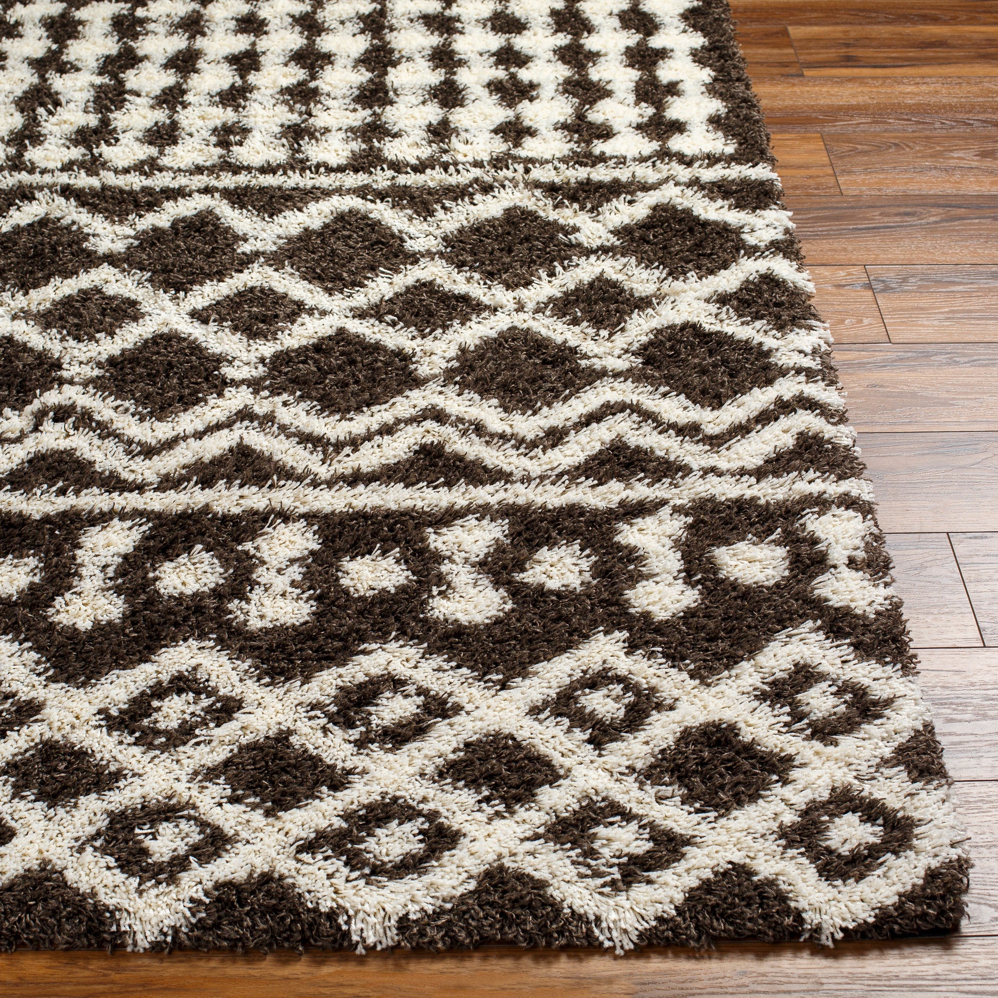 Surya Urban Shag Usg-2343 Burgundy Area Rug