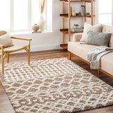 Surya Urban Shag Usg-2343 Burgundy Rug.