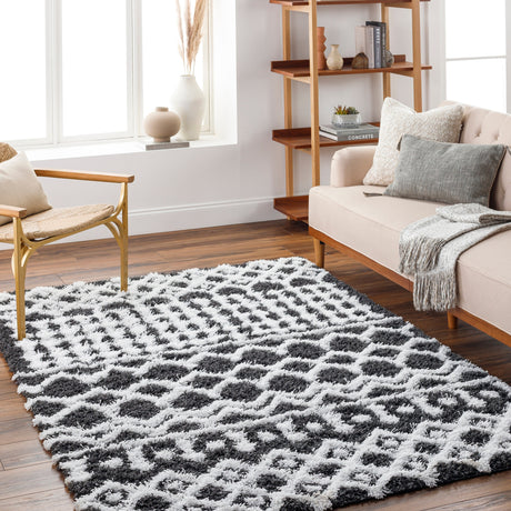 Surya Urban Shag Usg-2344 Black Rug.