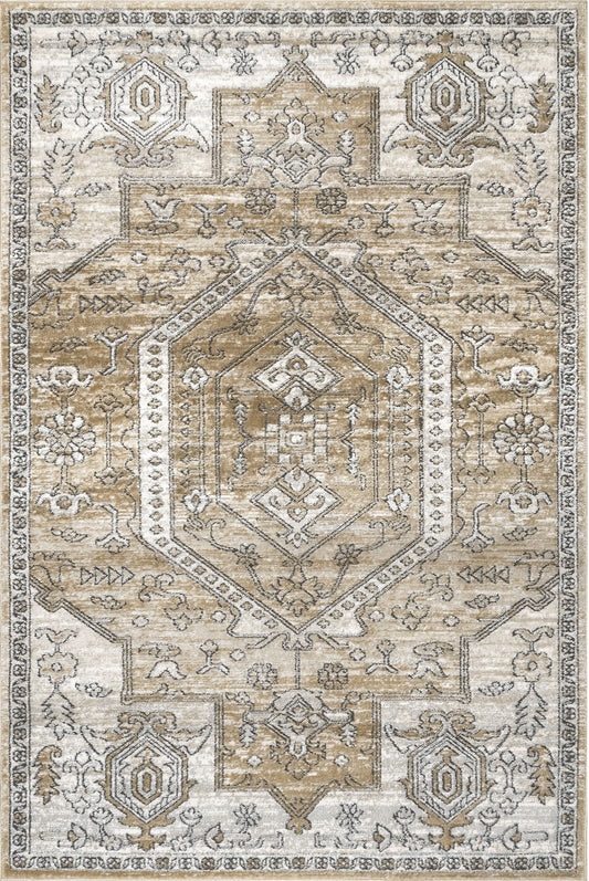 Nuloom Rachael Bordered Nra3263A Beige Area Rug