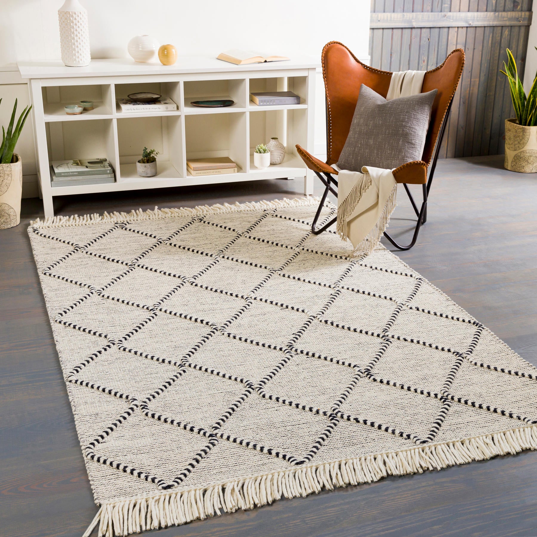 Surya Uttar Utt-2301 White Area Rug