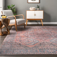 AreaRugs.com Wavaj Nwa1237A Rust Area Rug