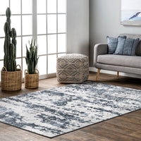 Nuloom Ginny Speckled Ngi2441A Blue Area Rug